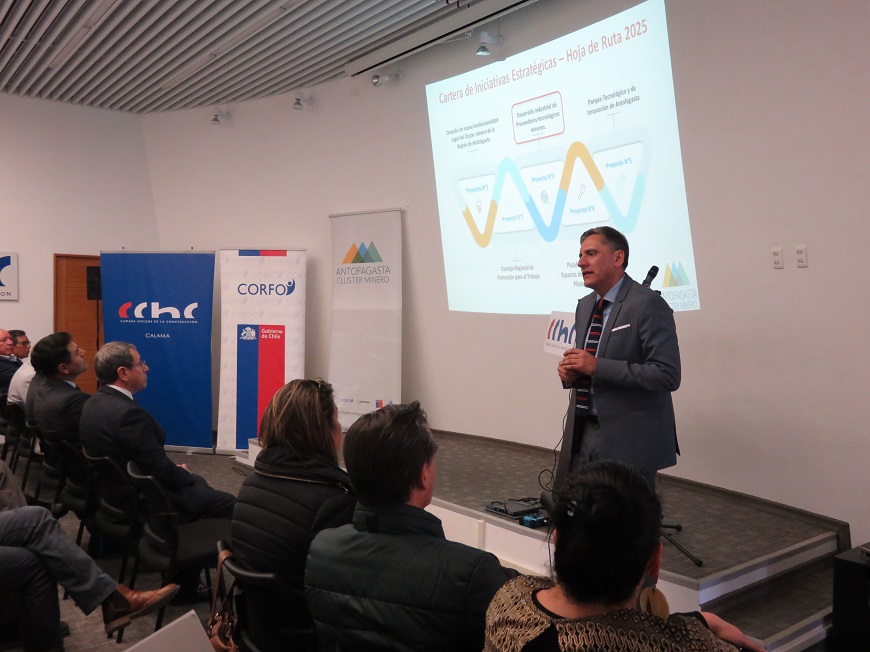 “Empresarios e innovadores de Calama participaron en  Lanzamiento de Segunda Convocatoria “Desafíos Mineros”