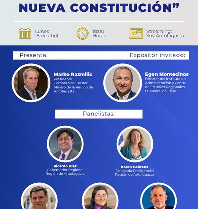Asiste al conversatorio: Descentralización y Nueva Constitución
